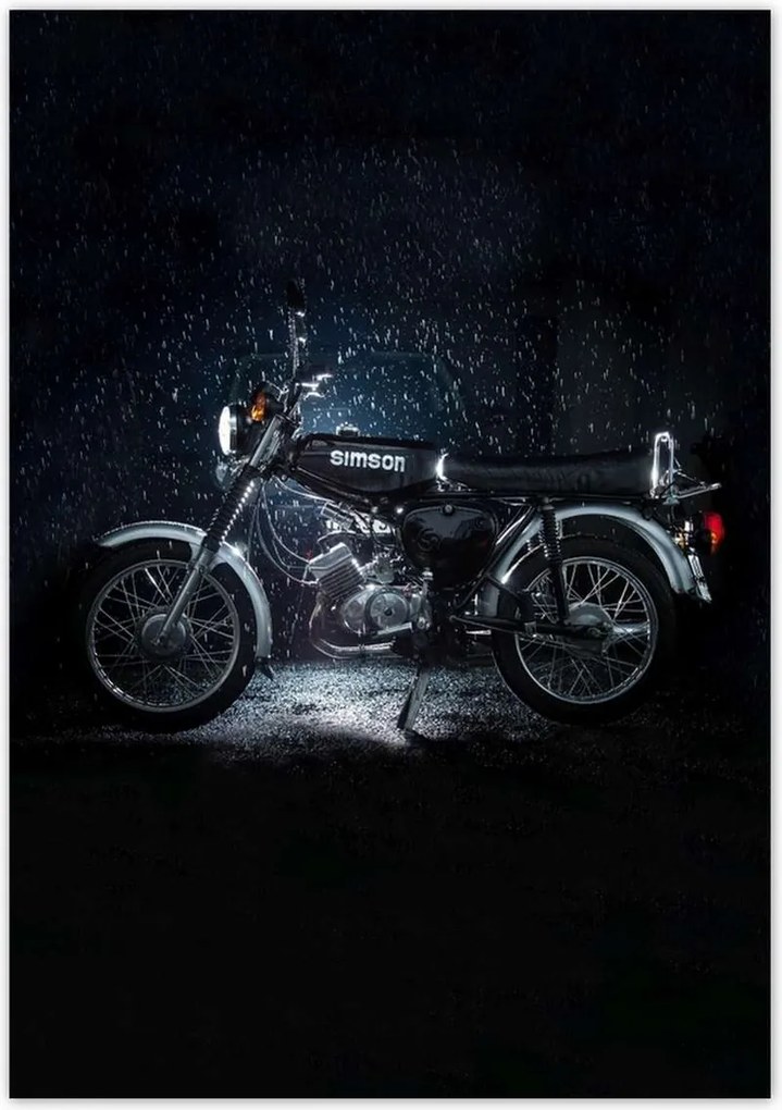 Poszterek 70x100 Simson S51 Négysebességes Simson négyszögletes