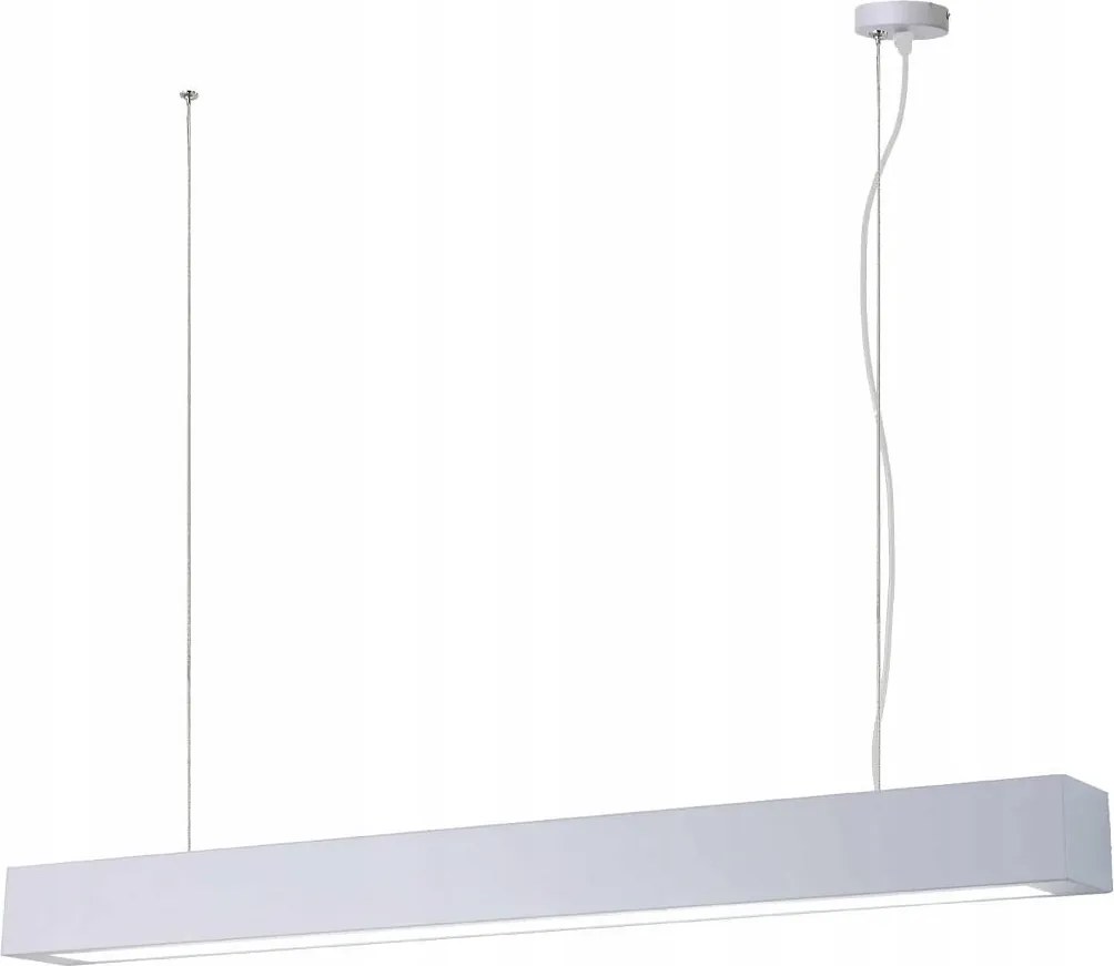 Függőlámpa, mennyezeti fehér Led asztal fölé nappaliba, konyhába, étkezőbe Ibros