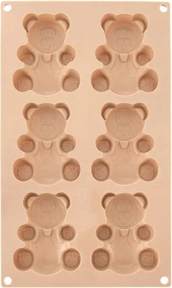 Szilikon keksz forma muffin macik