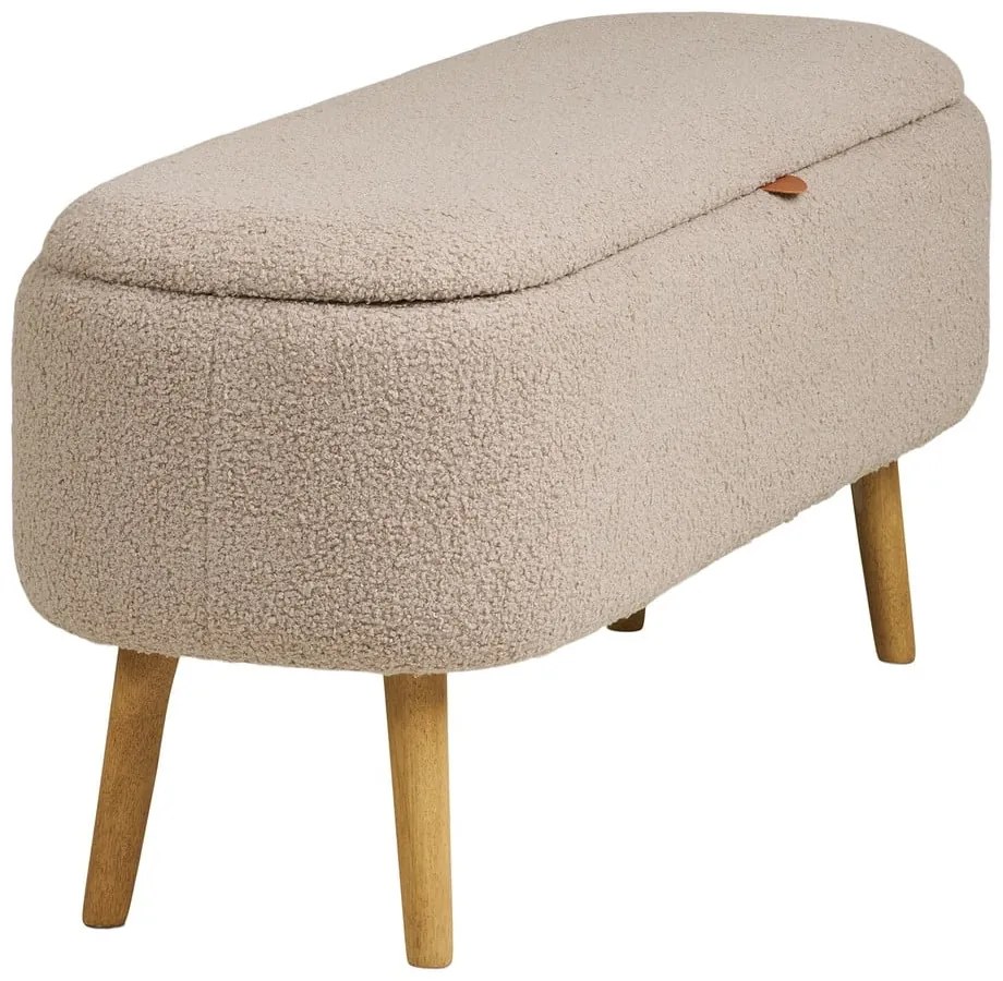 Bézs buklé pad Harlow – House Nordic