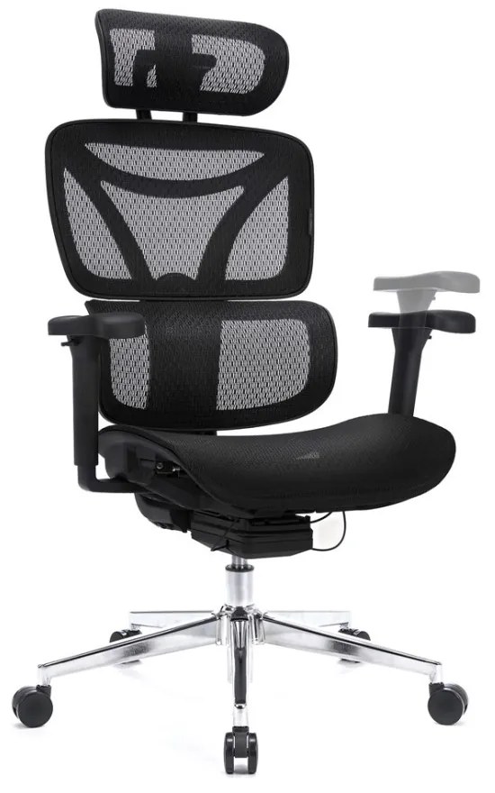 Professzionális irodai szék / forgószék / főnöki szék LVN System Control Pro fekete LV0656