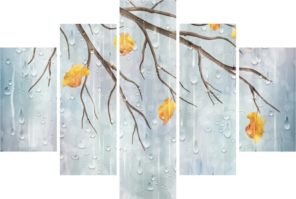 Kép - Esős ősz (150x105 cm)