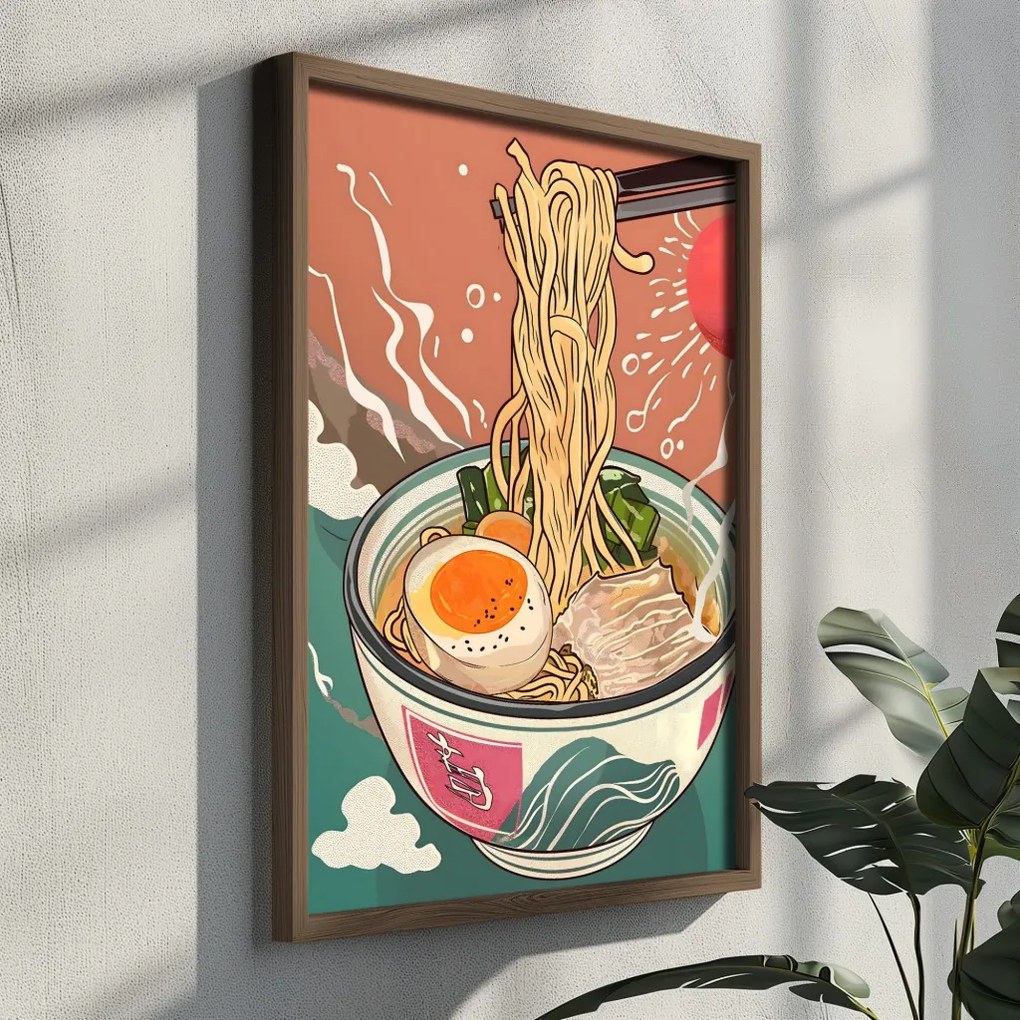 GE207-L keretezett MDF falikép, 35 x 47 cm