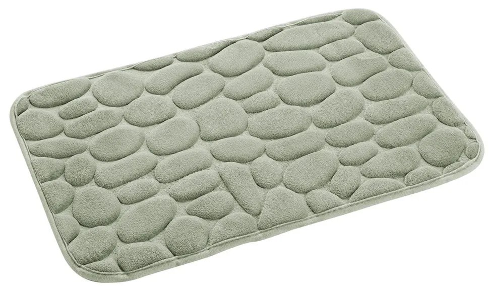 Zöld fürdőszobai kilépő 50x80 cm Ricochet – douceur d'intérieur