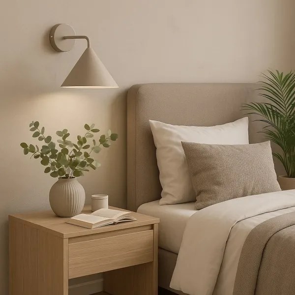 Falilámpa CAPITAL 1xGX53/15W/230V taupe