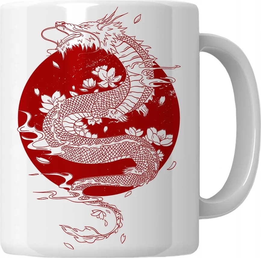 Bögre Sárkány Vékony Írás Ajándék Sárkány Rajongóknak Sárkány Ajándék