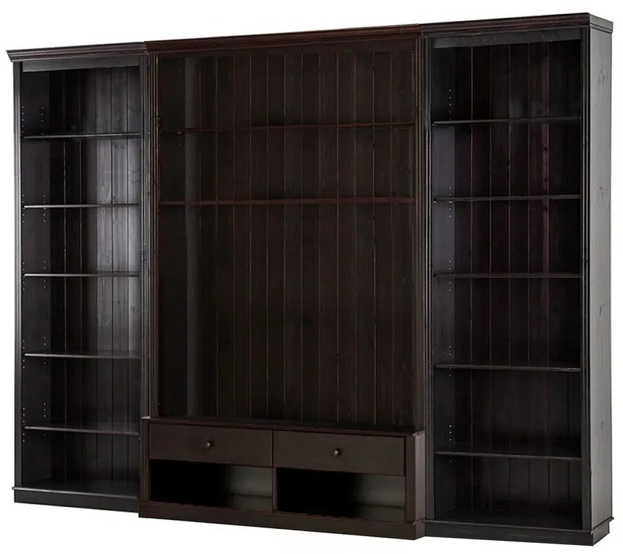 Barna borovi fenyő nappali bútor szett 288x223 cm Anita – Støraa