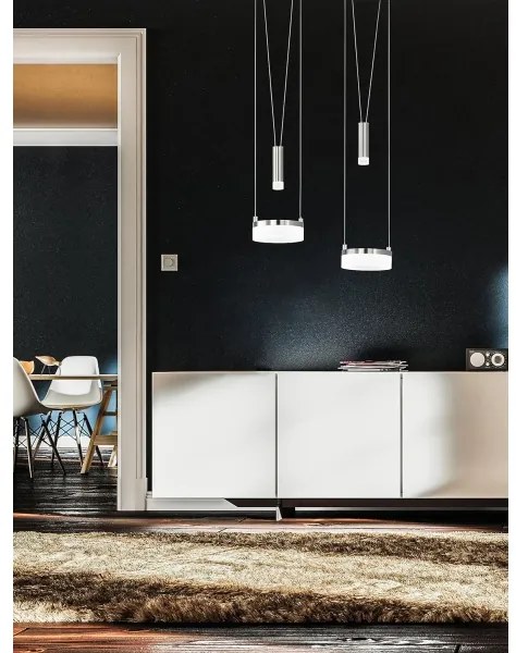 Wofi 7263.04.54.6000 - LED Dimmelhető csillár zsinóron 2xLED/7,5W/230V + 2xLED/1W