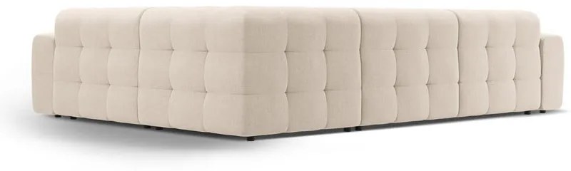 Bézs sarokkanapé (jobb oldali-L alakú) Kendal – Micadoni