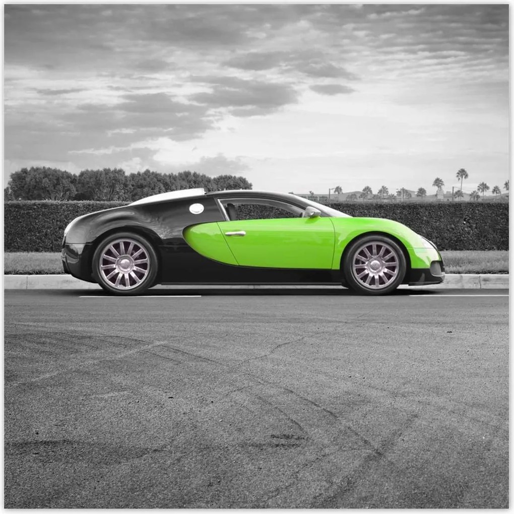 Poszterek 100x100 Bugatti Sportautó