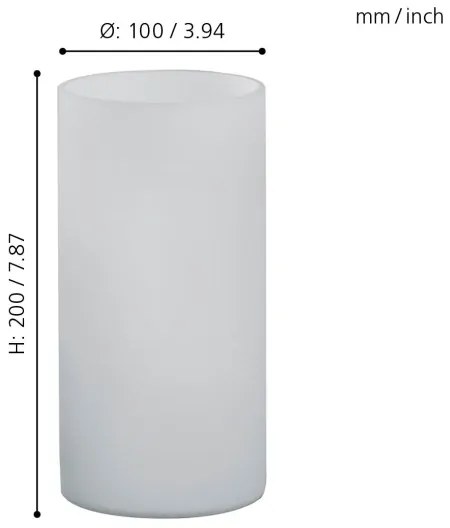 Eglo 81827 - Asztali lámpa GEO 1xE14/60W/230V