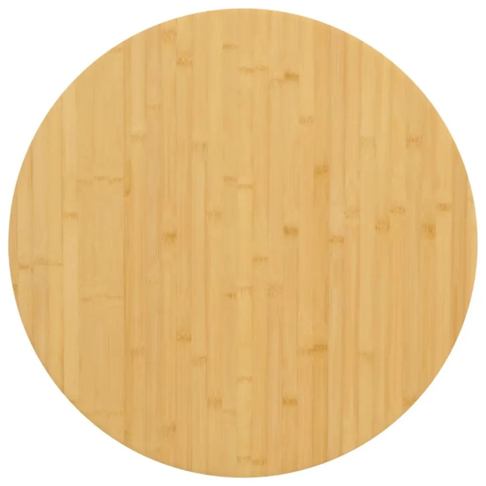 bambusz asztallap Ø70 x 2,5 cm