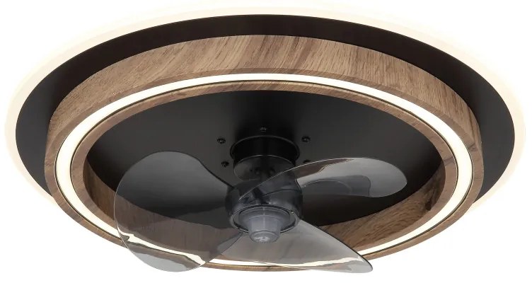 Globo Bozan 03655 távirányítós mennyezeti ventilátoros lámpa, 32W LED, 2700K-6500K, 120-1200 lm