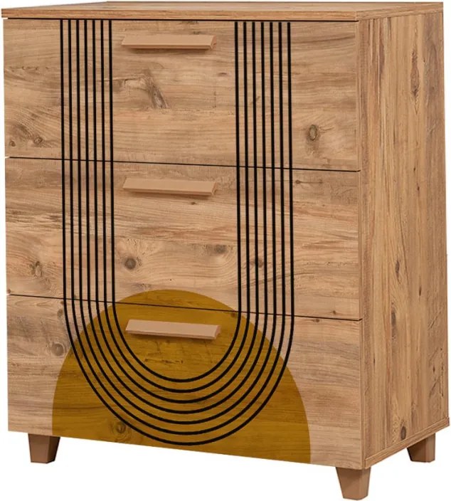 Leva komód, 80 cm – TR869VEL3487