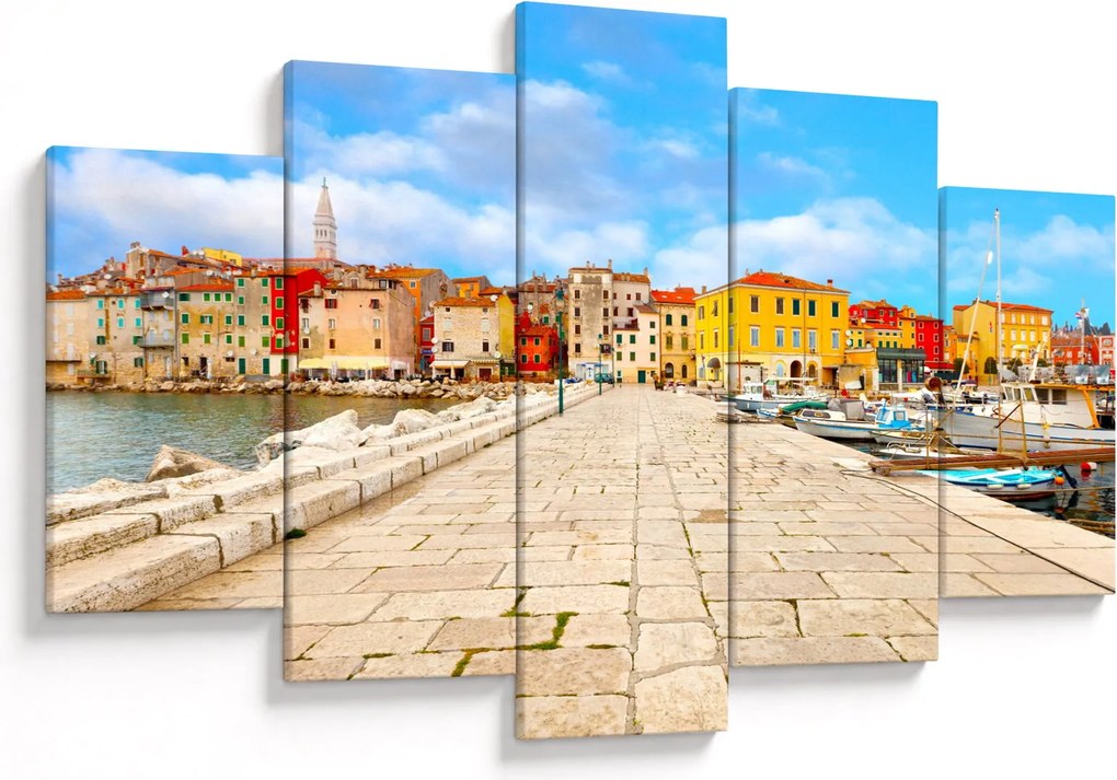 Kép - Poreč régi isztriai városa, Horvátország (150x105 cm)
