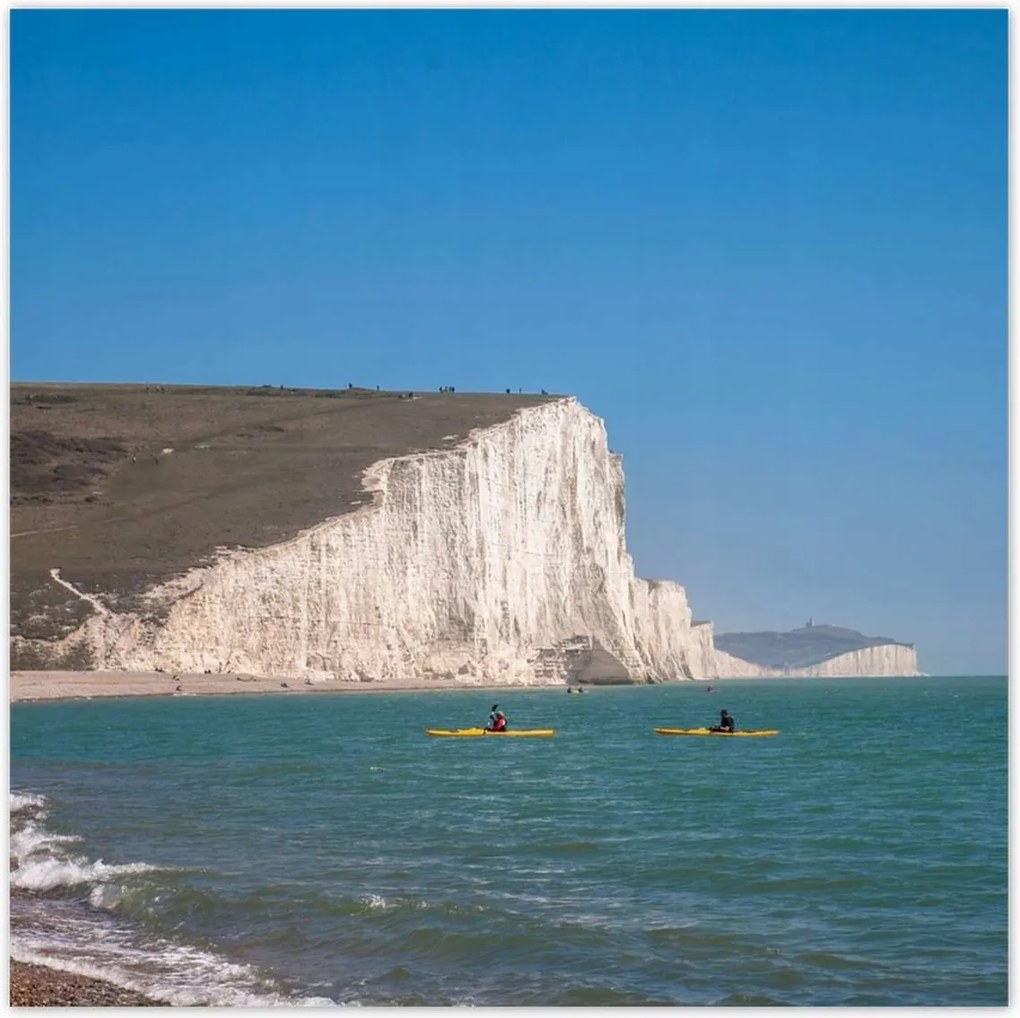 Poszterek 140x140 Fehér szikla