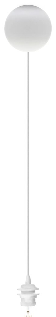 Lámpabúra függeszték Cannonball white Ø 12cm L 2,5 m - UMAGE