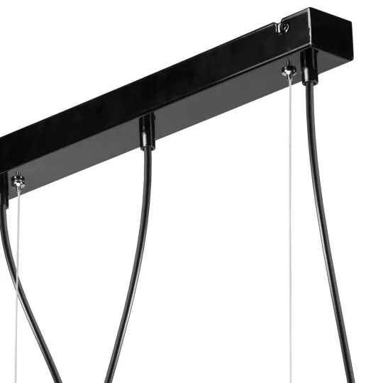 Csillár zsinóron TARO 3xE27/60W/230V fekete