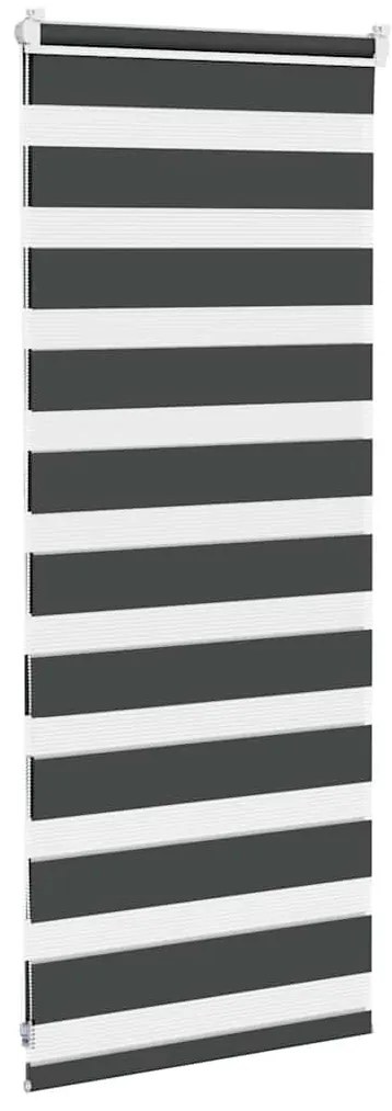 zebrafüggönnyel fekete szövetszélesség 55,9 cm poliészter