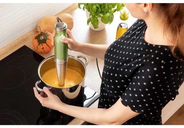 Sencor - Botmixer 4in1 1200W/230V rozsdamentes acél/zöld