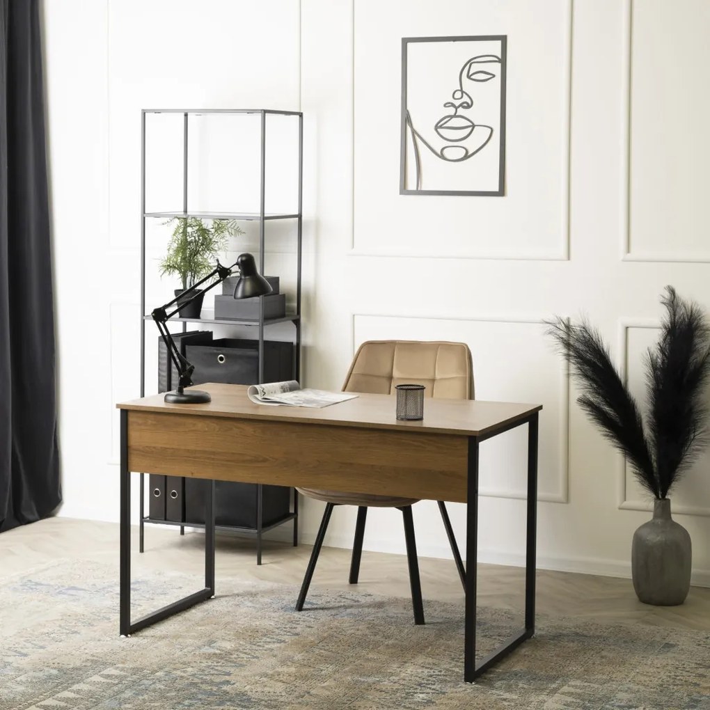 Asztal REX 2 180-240 cm Biały márvány/Dąb P2