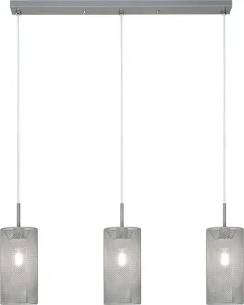 Rabalux beltéri függeszték e14 3x25w szürke callia