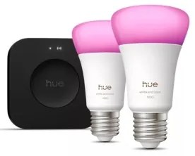 Alapkészlet Philips Hue WACA 2xE27/8,1W 1000-20000K + csatlakoztatáshoz szükséges eszköz