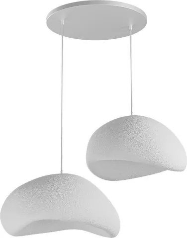 Brilagi - WABI SABI kábeles csillár 2xE27/40W/230V Ø 60 cm fehér