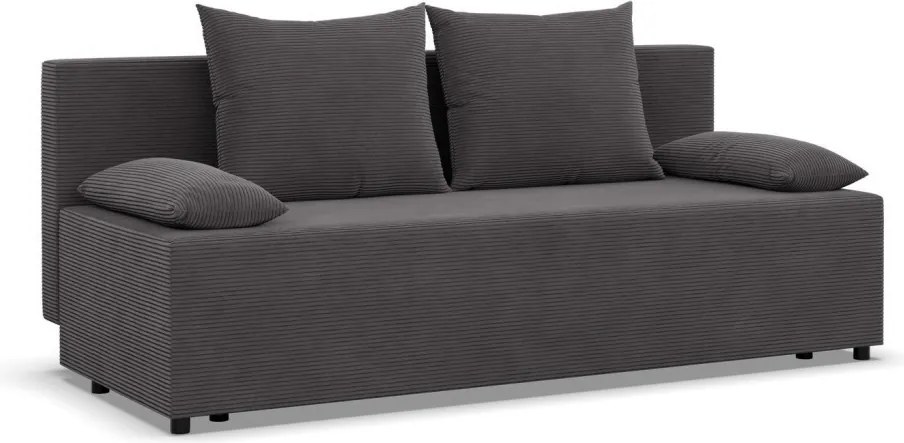 Nobu kanapé, kordbársony, szürke
