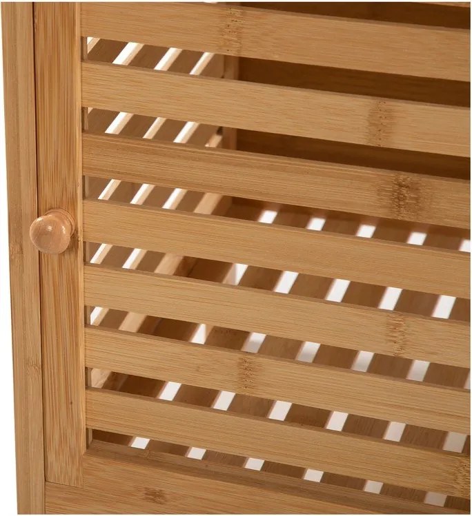 Natúr színű bambusz fürdőszobai polcos állvány 35x80 cm Auren – Bonami Essentials