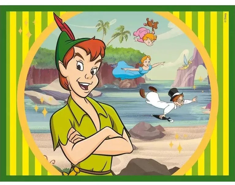 Disney Classics Striped Frame mesekocka 12 db-os Clementoni