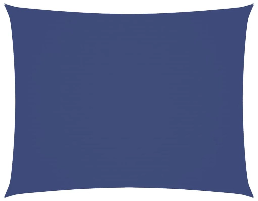 kék téglalap alakú oxford-szövet napvitorla 4 x 5 m