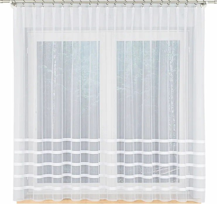 Kész függöny 300x250 Halina rövid klasszikus egyenes jacquard