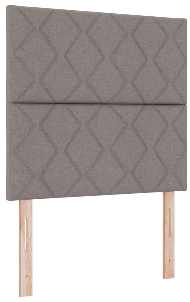 Textil Fejtámla Geometrikus fejtámlával Tópszínű 100 cm szövet