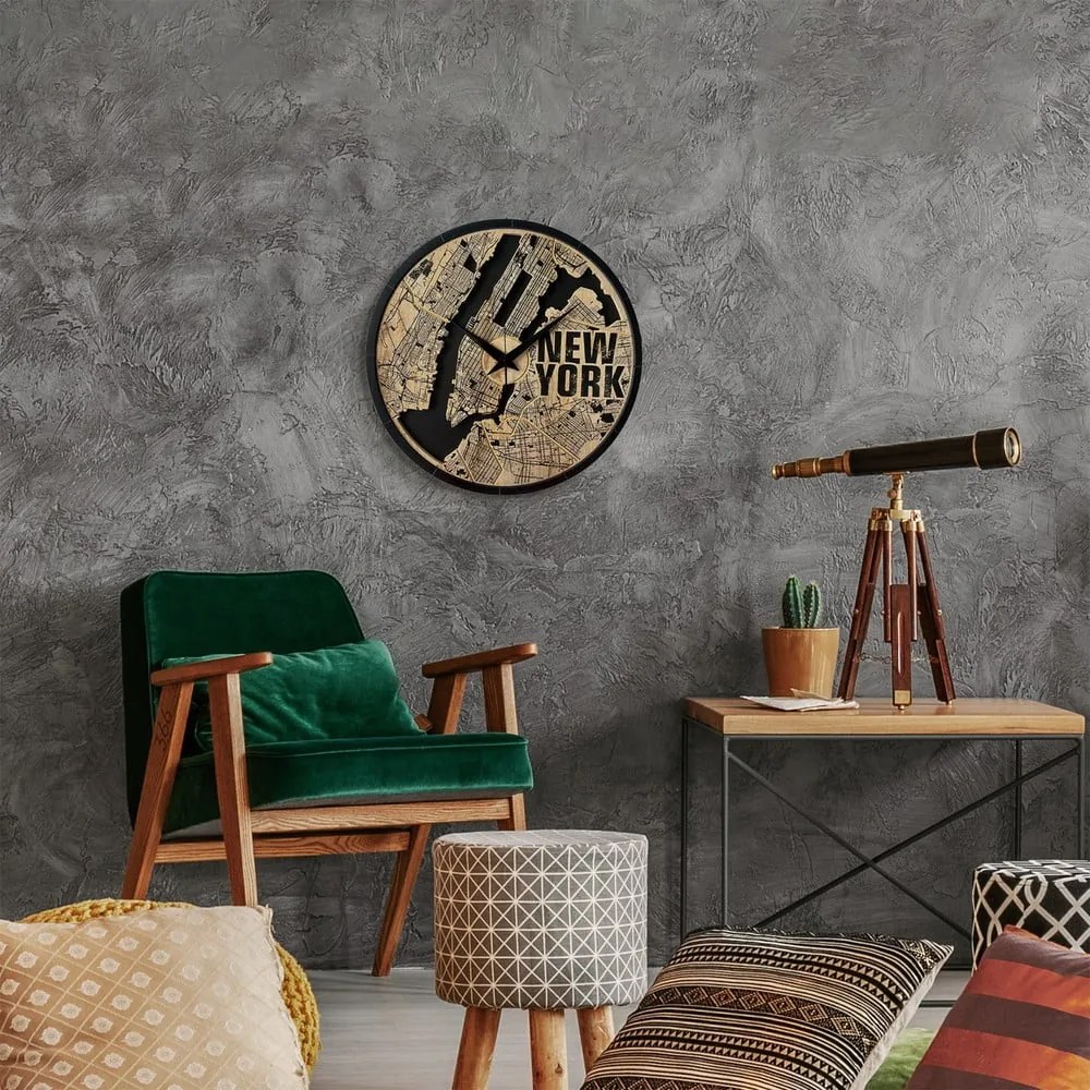 Fali óra ø 57 cm John – Styler