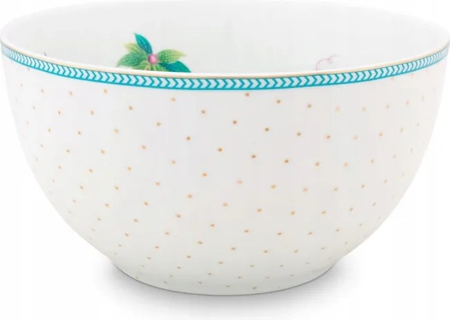 Jolie Flowers Dots Gold PiP Studio tál, 800 ml