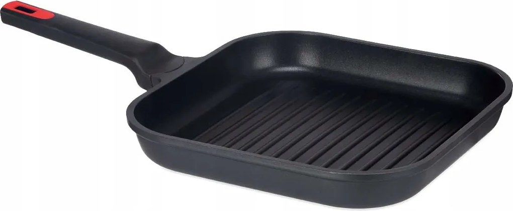 Indukciós Grillserpenyő Tapadásmentes Bevonattal Molten 28X28