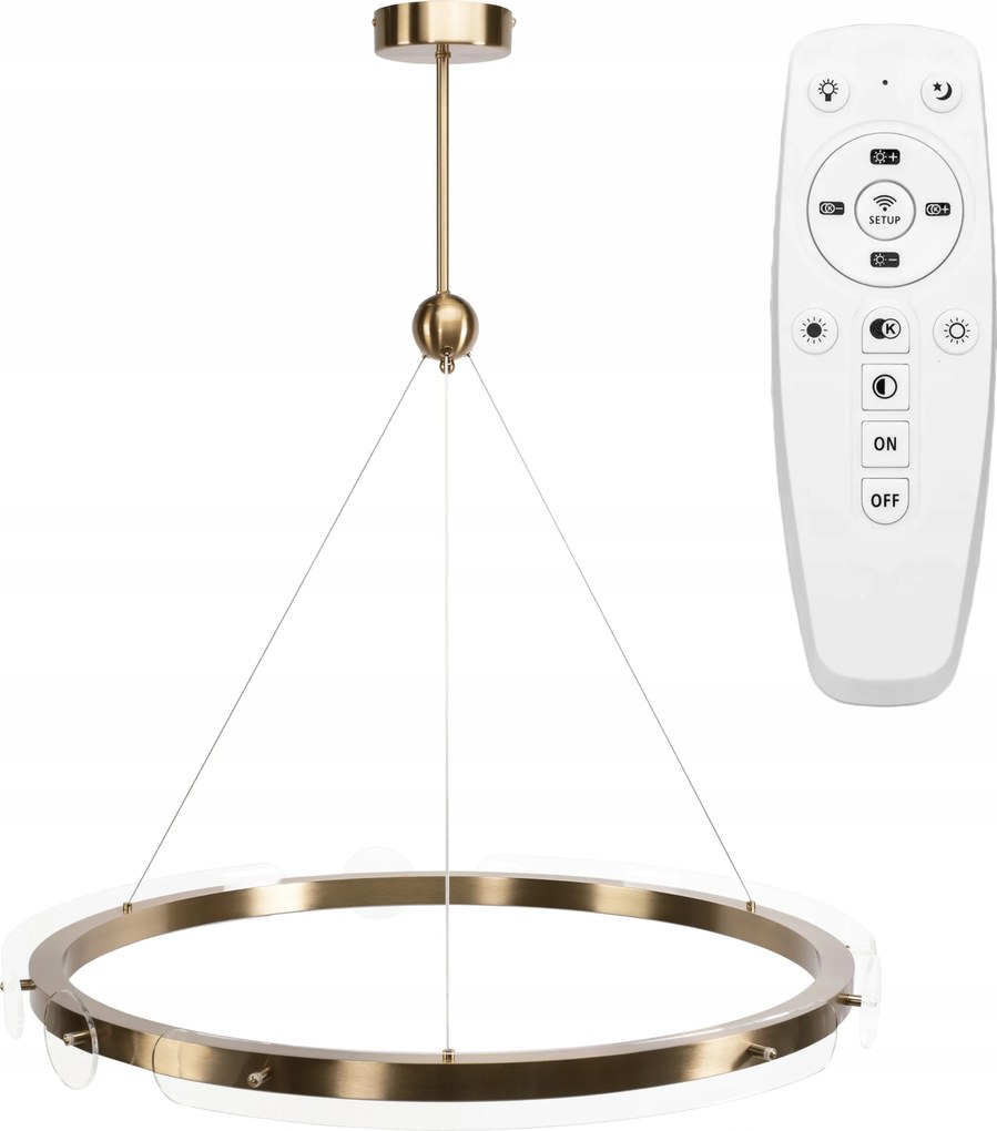 Függő lámpa Arany Mennyezeti Glamour Led csillár Gold Toolight