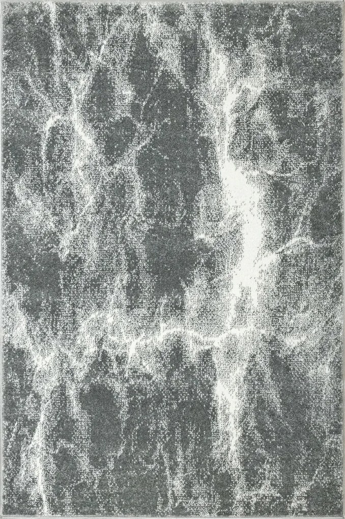 Puha Szürke Krémszínű Szőnyeg Nappaliba Márvány Beton Lima 100x150 cm