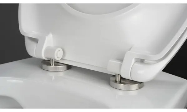 Deante CMOD6SPW - Fali WC SoftClose ülőkével BORO kerámia/fehér