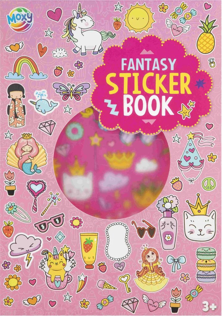 Lányos Fantasy matricás album 8 ív