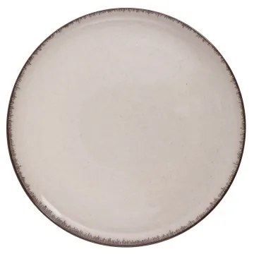 24 darabos bézs/porcelán étkészlet