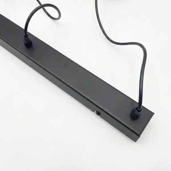 Brilagi - RIDDY LED csillár kábellel 4xE27/60W/230V fekete