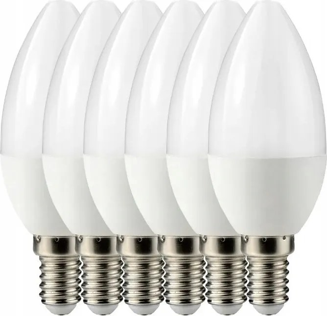 Led izzó E14 6W C37 550lm Moko 6 db