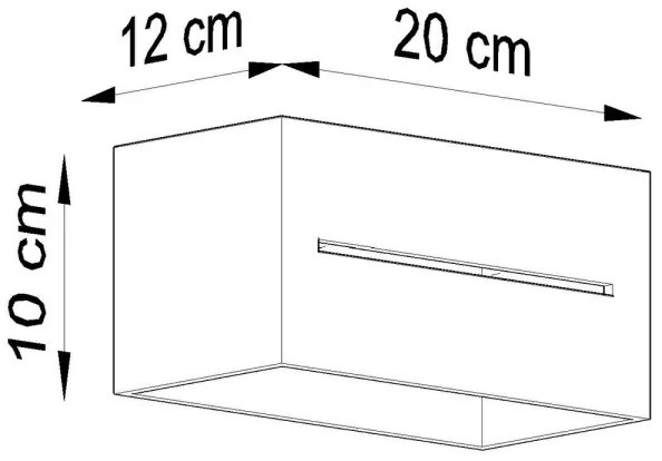 Fali lámpa LOBO 2xG9/40W/230V fekete
