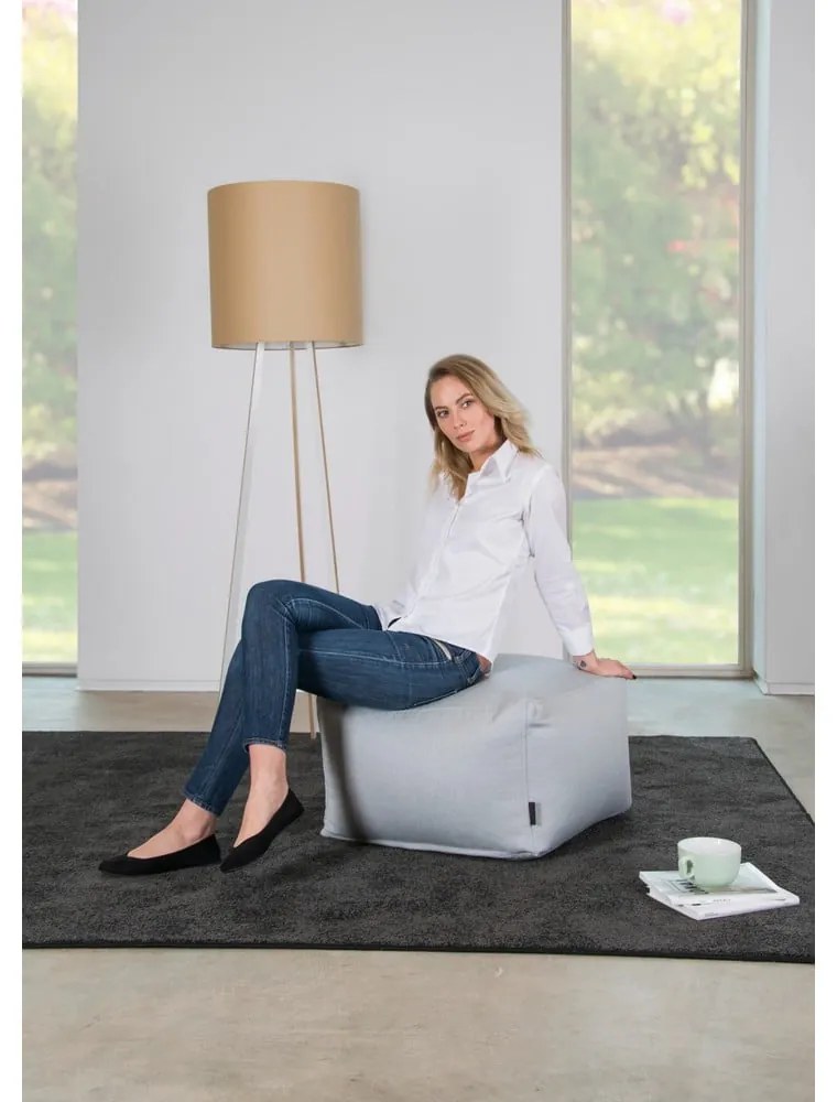 Barna babzsákfotel Softbox MooG – SLOWDOWN