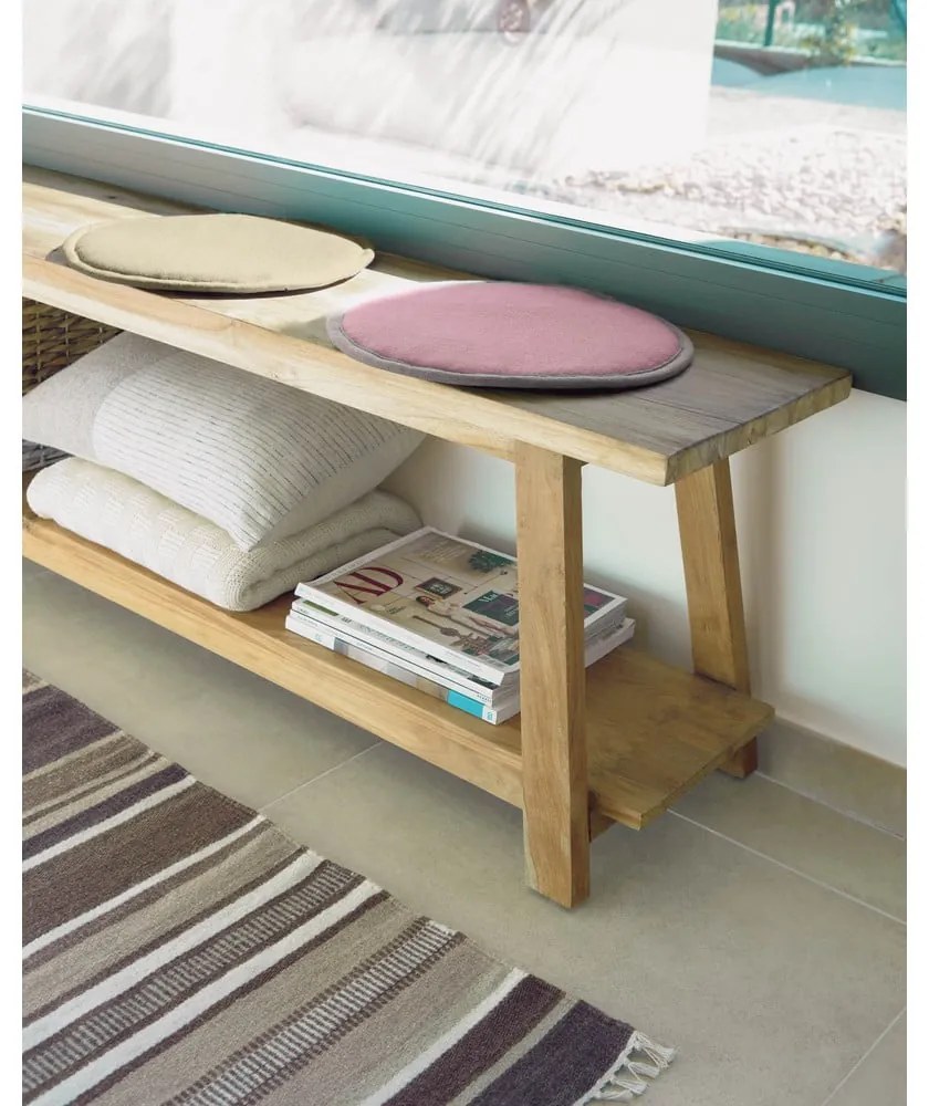 Natúr színű pad Safara – Kave Home