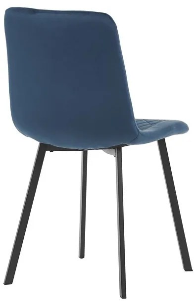 Kék Bársony Étkezőszék. DCL-973 BLUE4