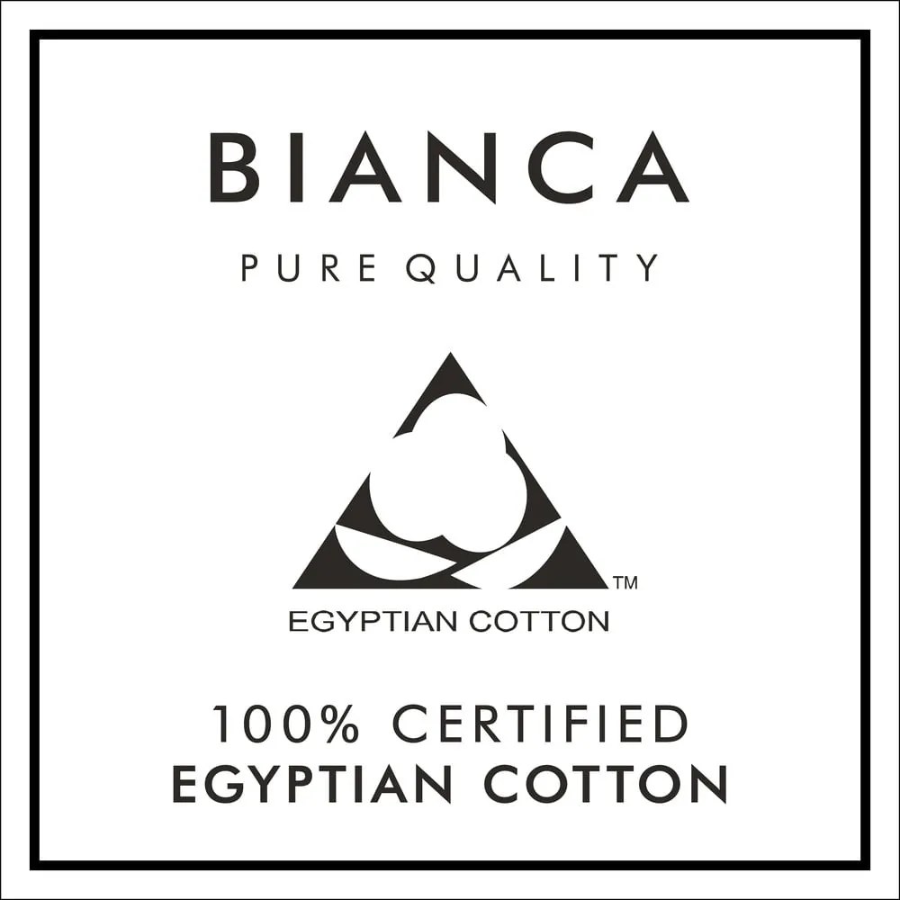 Fehér kétszemélyes egyiptomi pamut ágyneműhuzat 200x200 cm - Bianca