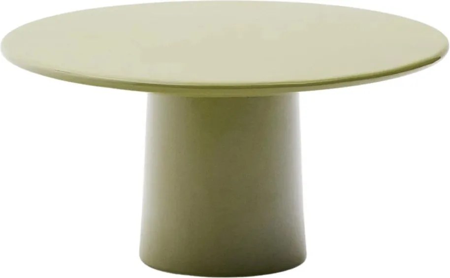 Beton kerek kerti dohányzóasztal ø 85 cm Albanella – Kave Home